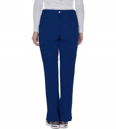 Headbands Grey's Anatomy Signature Women's 2207 3 Pocket Low Rise Scrub Pant - Indigo (Navy) - CC11N5NFUYR $65.02