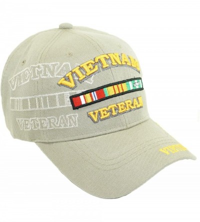 Baseball Caps U.S. Military Vietnam Veteran Official Licensed Embroidery Hat Army Veteran Baseball Cap - CL18EZM24Q9 $30.53