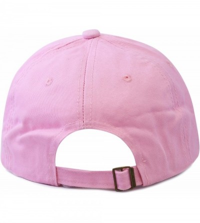 Baseball Caps Beaded Shiny Studded New York Premium Cap - Pink - C21254JSM6H $12.61