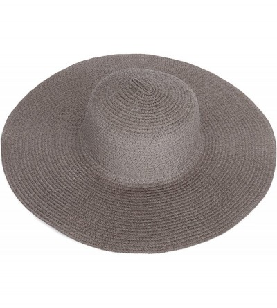 Sun Hats Marino Best Beach Tote Women - Taupe - CR183G4AL7N $60.30
