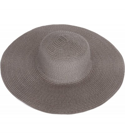 Sun Hats Marino Best Beach Tote Women - Taupe - CR183G4AL7N $60.30