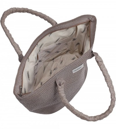 Sun Hats Marino Best Beach Tote Women - Taupe - CR183G4AL7N $60.30