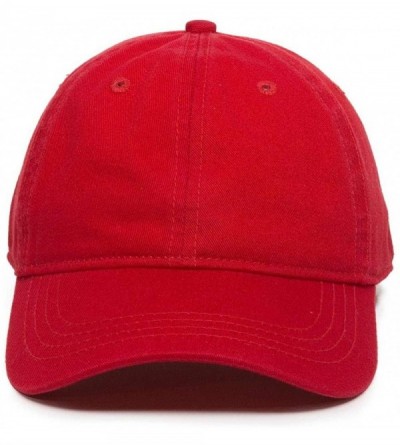 Baseball Caps Crying Cat Baseball Cap Embroidered Cotton Adjustable Dad Hat - Red - C218AEGG3AY $12.76