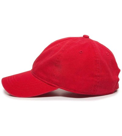 Baseball Caps Crying Cat Baseball Cap Embroidered Cotton Adjustable Dad Hat - Red - C218AEGG3AY $12.76