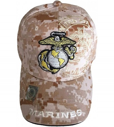 Baseball Caps US Marines USMC United States Marine Corps Baseball Hat Cap - Desert Camo - CK192MHQ26O $15.02