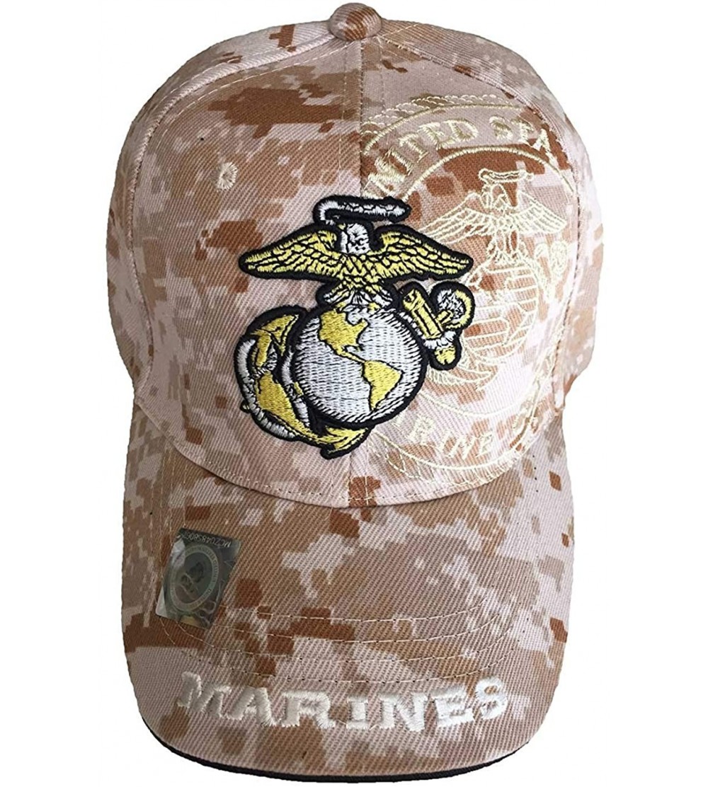 Baseball Caps US Marines USMC United States Marine Corps Baseball Hat Cap - Desert Camo - CK192MHQ26O $15.02