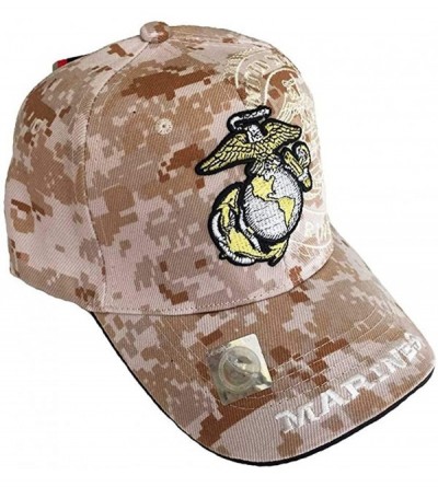 Baseball Caps US Marines USMC United States Marine Corps Baseball Hat Cap - Desert Camo - CK192MHQ26O $15.02