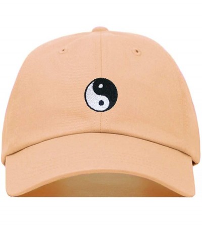 Baseball Caps Yin Yang Baseball Hat- Embroidered Dad Cap- Unstructured Soft Cotton- Adjustable Strap Back (Multiple Colors) -...