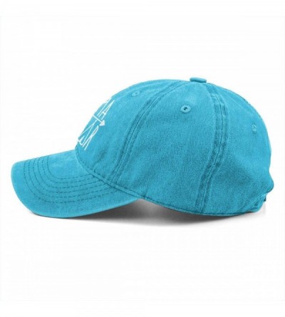 Baseball Caps Unisex Mama Bear Denim Hat Adjustable Washed Dyed Cotton Dad Baseball Caps - Print Logo Blue - CE18LZMA574 $11.06