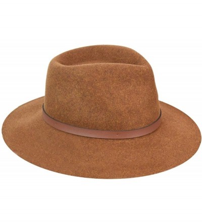 Fedoras Men- Women Dakota Litefelt Outback - Rust - C11144E3DI1 $60.58