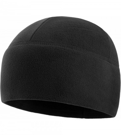 Skullies & Beanies Watch Cap Fleece 260 Slimtex Mens Winter Hat Military Tactical Skull Cap Beanie - Black - C2186KHSC82 $13.64