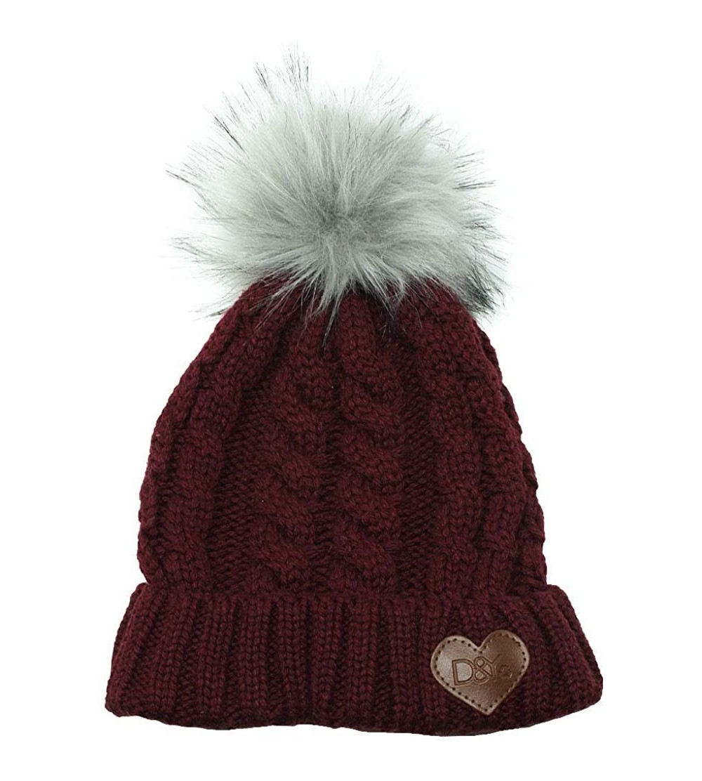 Skullies & Beanies Sustainable Beanies - Burgundy - CW18ZTZXGZY $12.98