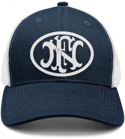 Sun Hats Unisex Outdoor Cap Baseball Curved Snapback-FN-Herstal-Golf Hat Performance - Navy-blue-16 - CV18QASYE0M $31.12
