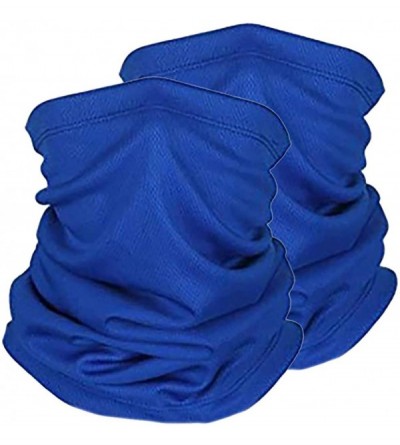 Balaclavas Unisex Seamless Neck Gaiters Bandanas - Dust Proof UV Protection Bandana Balaclava for Sport&Outdoor - Blue Color ...