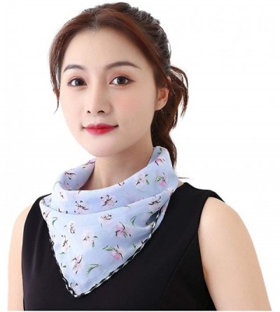 Balaclavas Protection Seamless Bandanas Outdoors Festivals - Blue - CN197E3C809 $10.16