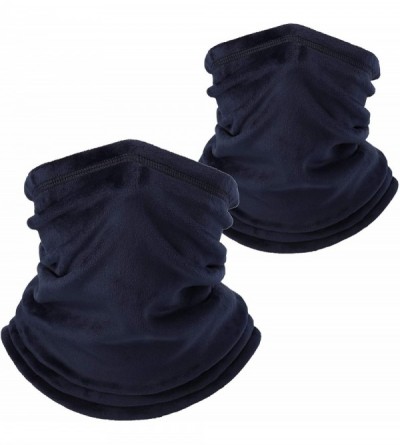 Balaclavas Lightweight Soft Neck Warmer Face Mask - Black + Black - C818Y3WQQXX $22.92