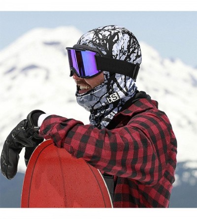 Balaclavas Expedition Hood Balaclava Face Mask- Dual Layer Cold Weather Headwear for Men and Women for Extra Warmth - CO12M3I...