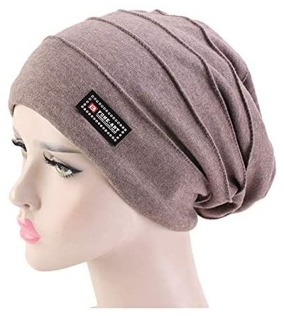 Skullies & Beanies New Women's Cotton Flower Elastic Turban Beanie Chemo Cap Hair Loss Hat - W 2 in 1 Styie 1 - CT1933GGL9G $...