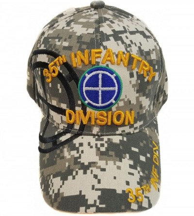 Baseball Caps US Military 35th Infantry Division Camouflage Officially Licensed Cap - CG12O3KHYN0 $29.59