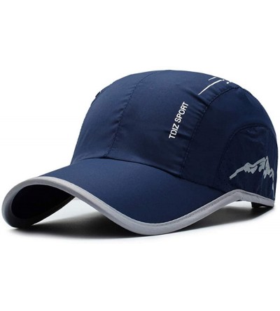 Baseball Caps Outdoor Sun Visor Hats Lightweight Waterproof Breathable Sports Hat UPF50+ Ultra Thin Cooling Baseball Hats - C...