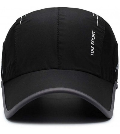 Baseball Caps Outdoor Sun Visor Hats Lightweight Waterproof Breathable Sports Hat UPF50+ Ultra Thin Cooling Baseball Hats - C...