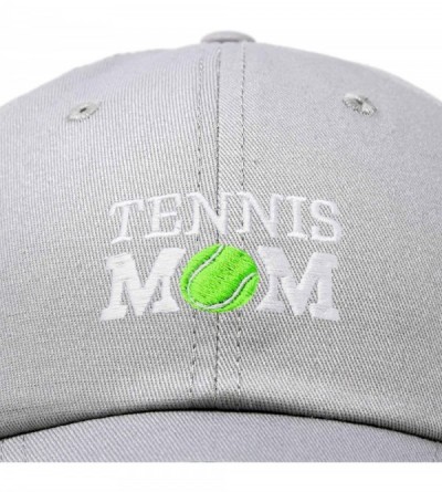 Baseball Caps Premium Cap Tennis Mom Hat for Women Hats and Caps - Gray - C618IOEAEK0 $20.45