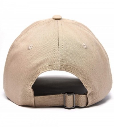 Baseball Caps Initial Hat Letter Q Womens Baseball Cap Monogram Cursive Embroider - Khaki - CE18U5TIEWT $10.17