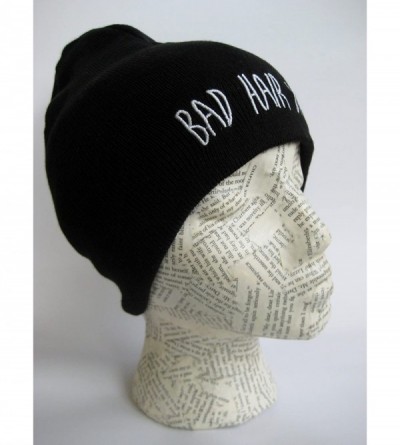 Skullies & Beanies Unisex Winter Hat Fall Winter Beanie M2013-380 - Black - CB11F0AXGMF $17.91