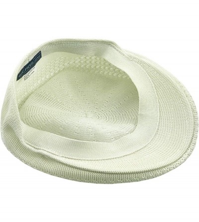 Newsboy Caps Classic Mesh Newsboy Ivy Cap Hat - Crème - CM11JYQKQJ3 $10.01