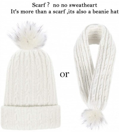 Skullies & Beanies Womens Winter Trendy Slouchy - White - C718HRY50MI $10.51