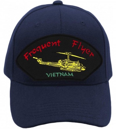 Baseball Caps Frequent Flyer - Vietnam Hat/Ballcap Adjustable One Size Fits Most - Navy Blue - C718N7AADR0 $44.11