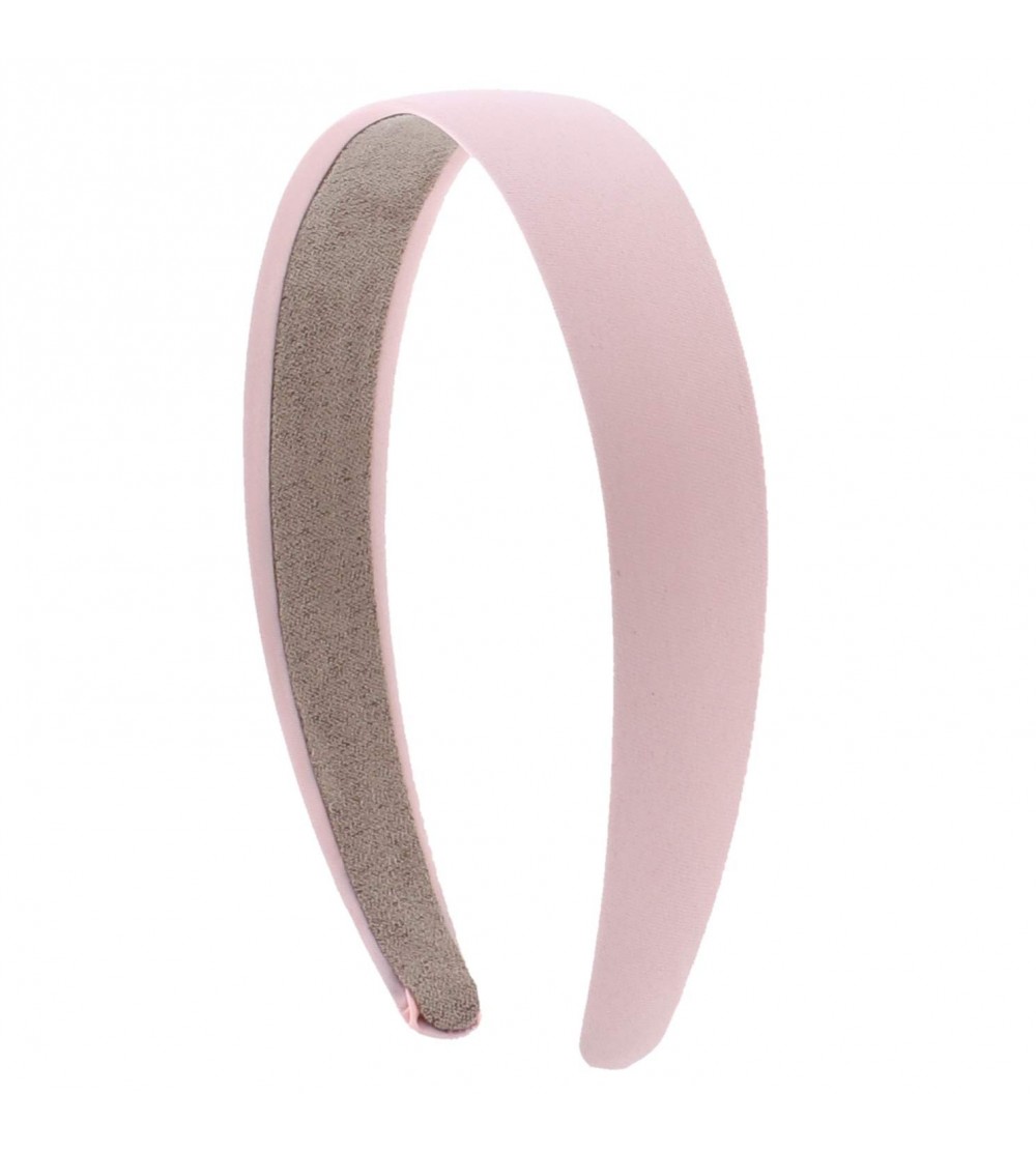 Headbands 1 Satin Headband - Peach - Peach - C318RQWWUG3 $11.08