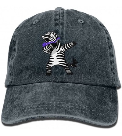 Baseball Caps Cowboy Hat Cap For Men Women Dabbing Zebra - Navy - C018CDYY5O8 $10.49