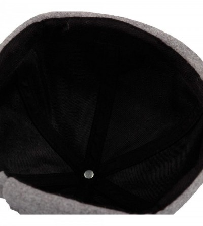 Skullies & Beanies Brimless Wool Watch Cap Docker Hat Harbour Adjustable YT51232 - Grey - CR18ZA70LAC $24.35