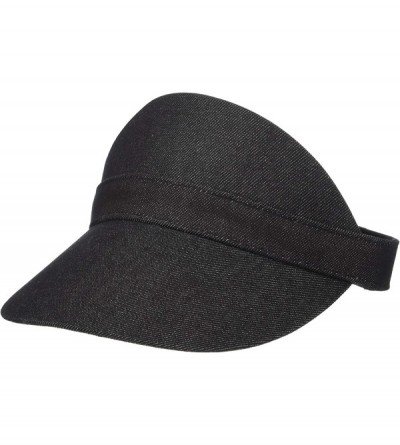 Visors Women's Wyatt - Black - CA18IYRXE9R $50.11