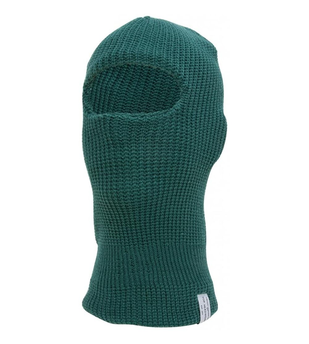 Skullies & Beanies 1-Hole Winter Ski Mask - Turquoise - C1184TGTWH3 $9.95