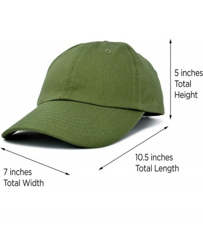 Baseball Caps Baseball Cap Mens Trucker Hat Dad Hats Caps for Women 12 Pack - Olive - CC18IDYCRCN $30.78