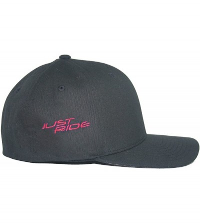 Baseball Caps Custom Personalized Motocross Number Plate Flexfit Hat - Red - C512E4L6VK5 $27.19