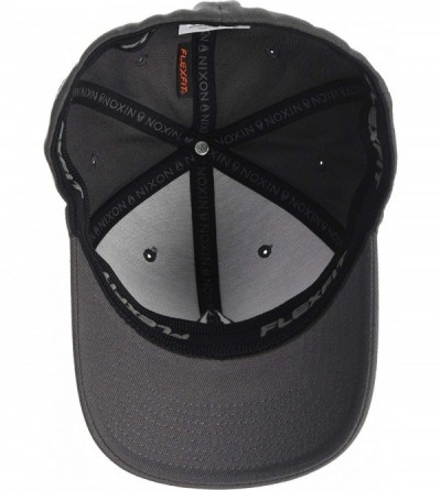 Baseball Caps Men's Deep Down Ff Athletic Fit Hat - Charcoal/Black - C2187KMDIX8 $23.74