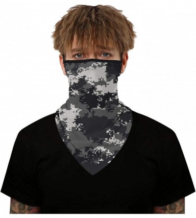 Balaclavas Unisex Bandana Rave Face Mask Multifunction Scarf Anti Dusk Neck Gaiter Face Cover UV Protection - CZ1996RYGRX $18.16