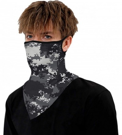 Balaclavas Unisex Bandana Rave Face Mask Multifunction Scarf Anti Dusk Neck Gaiter Face Cover UV Protection - CZ1996RYGRX $18.16