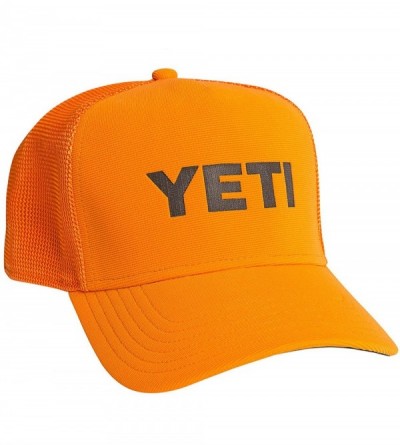 Baseball Caps Blaze Orange Trucker Hat - CK188EH6D7N $26.58