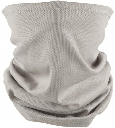 Balaclavas Women Man Neck Gaiter Protection - 04-light Gray - CY197YECXDM $12.45