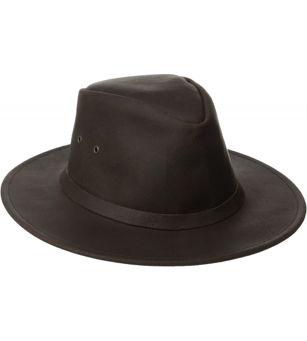 Cowboy Hats Traders Australia Praha Hat - Brown - CQ11QGBSEAB $51.15