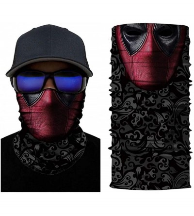 Balaclavas Magic Scraf Rave Bandana Neck Gaiter Unisex SeamlessTube Headwear Bandana Motorcycle Face Balaclava for Women Men ...