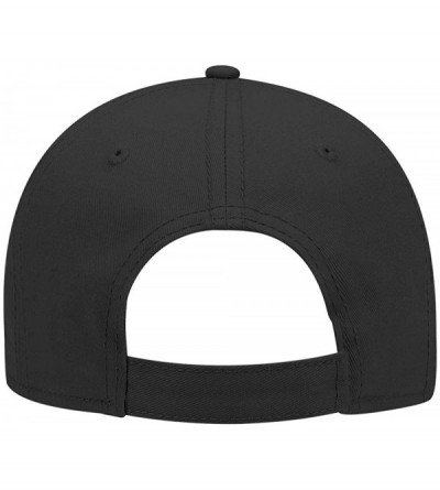 Baseball Caps 6 Panel Low Profile Superior Cotton Twill Cap - Black - CS12IVBCHNT $21.74