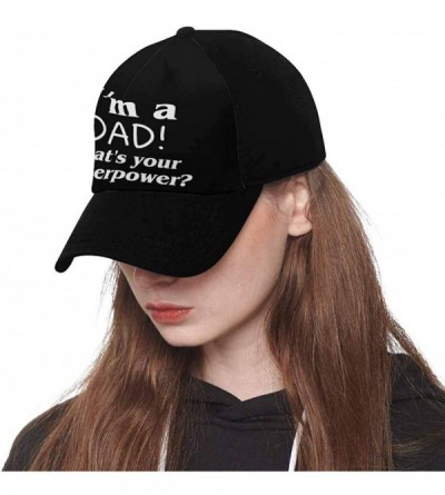 Baseball Caps Best Dad Ever Adjustable Men Baseball Caps Classic Dad Hats for Papa Father- Black - Design 7 - C318QXYGETD $27.75