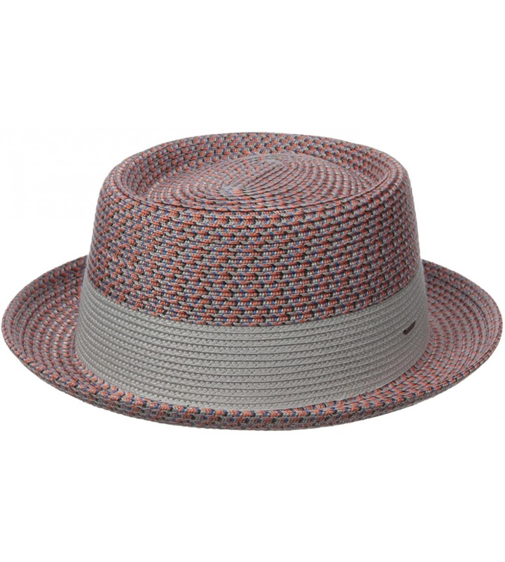 Fedoras Men's Telemannes Pork Pie Fedora Hat - Reef Multi - C112NU0OI6F $40.20