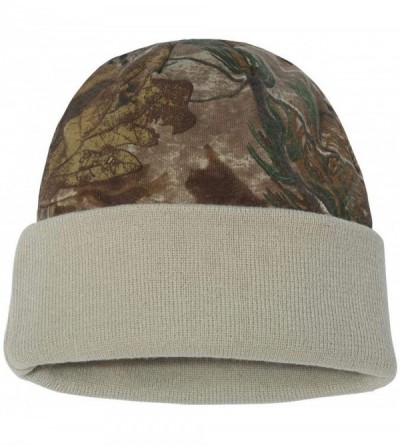 Baseball Caps Men's Breakup 12 Inch Knit Cap - Realtree Ap/Tan - CE12EGAEVIR $7.89