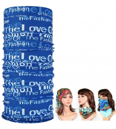 Balaclavas Headbands-16-in-1 Headband-Magic Bandanas-Collars Muffler Scarf- Face Mask - Love-b - CK18DKQTOK3 $12.97